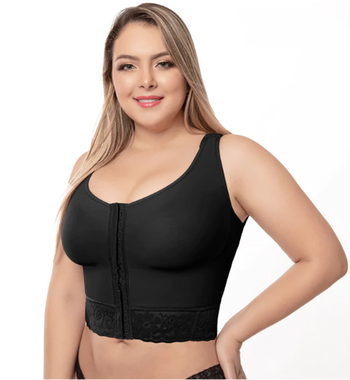 Fajitex Women's Post Surgical Surgery Bra Posture Corrector with Sleeves  Brasier Post Operatorio 022100 : : Clothing, Shoes & Accessories