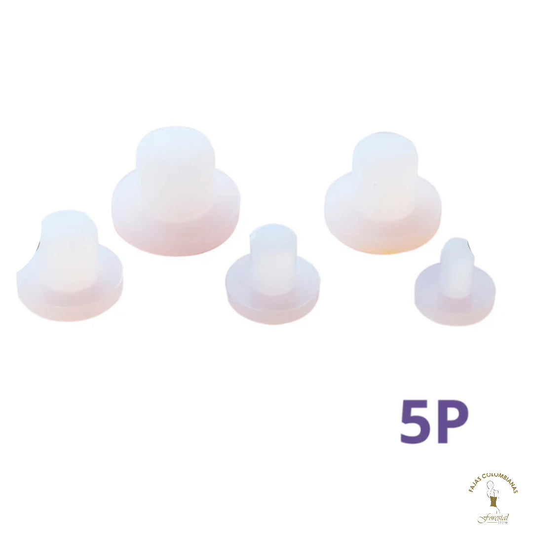 Silicone Belly Button Plug After Surgery | 5 Different sizes | 5 Piece Set