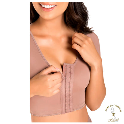 Post Surgery Bras for Women | Posture Corrector with Sleeves Ref. FQ109