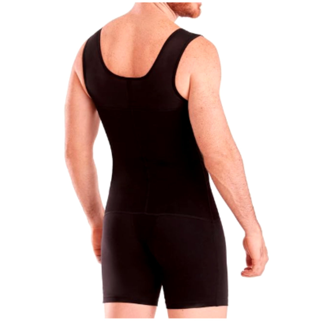 Mens Shapewear 361 Faja Colombiana para Hombre, Faja Masculina Estómago Compresión Con Ganchos y Control Abdobmen