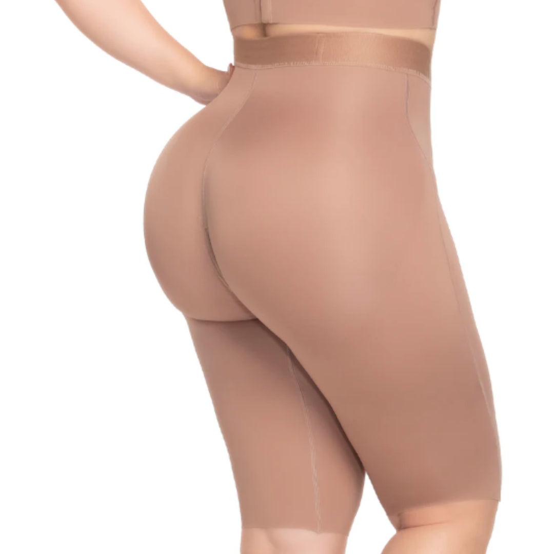Up Lady 6260 Seamless Tummy Control Strapless Shapewear for Women Knee-length Faja Stage 1