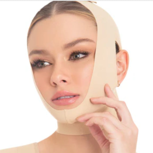 Fajas Post Surgical Chin Compression Strap For Women