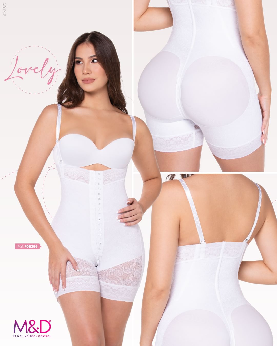 Post Surgical Stage 1 Colombian Capri Shapewear Fajas MariaE 9312